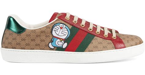 Doraemon x Gucci men's Ace sneakers 